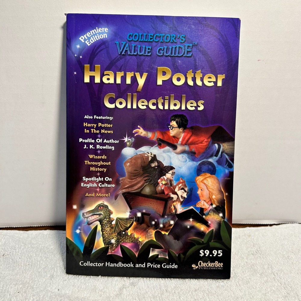 Harry Potter Collectibles Value Guide Premiere Edition CheckerBee 2000 Paperback